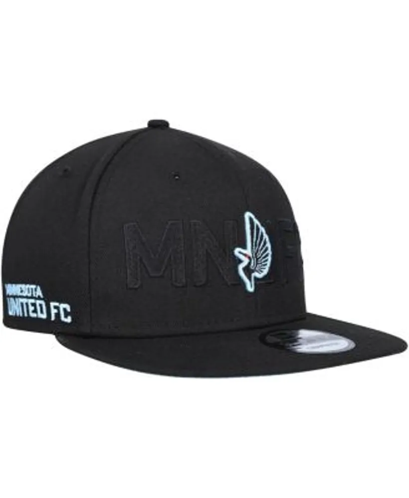 Men's LAFC New Era Black Logo Classic 9FIFTY Trucker Snapback Hat