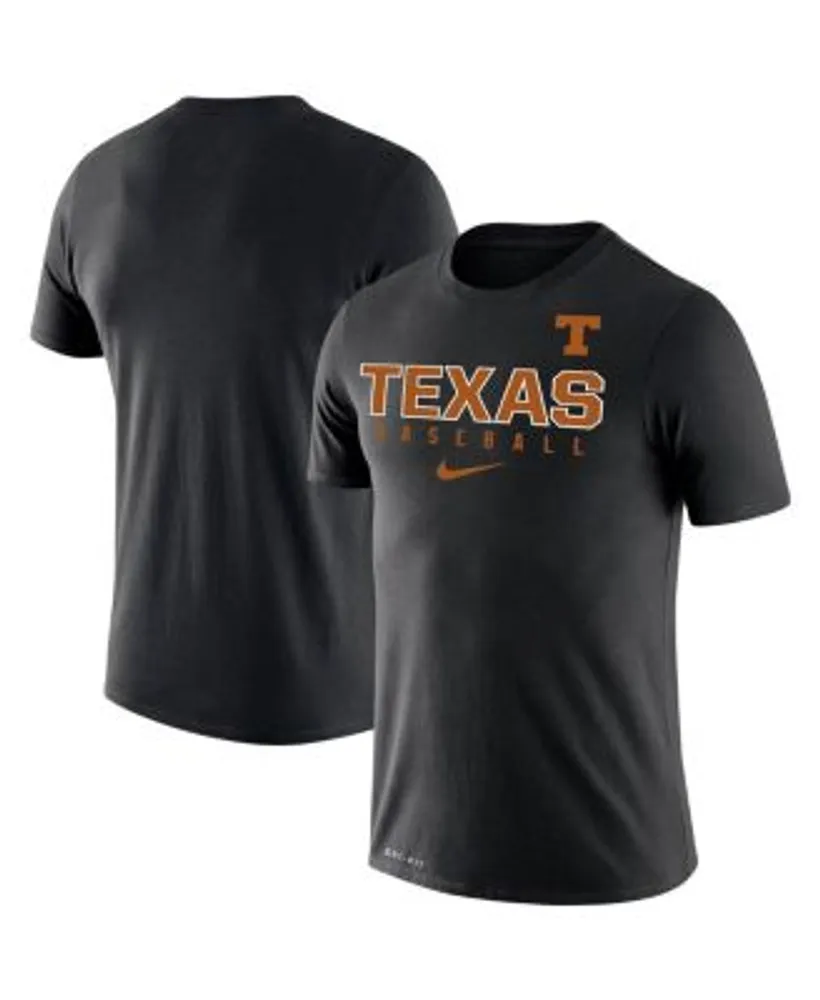 Nike Texas Longhorns White Team Logo Legend Performance T-Shirt Size: Medium