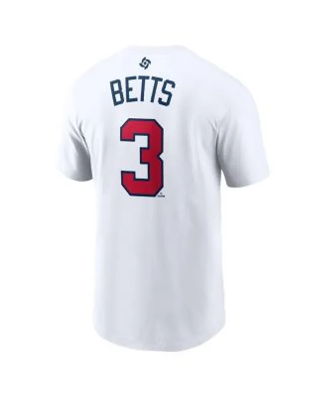 Men's Nike Mookie Betts Royal Los Angeles Dodgers Name & Number T-Shirt