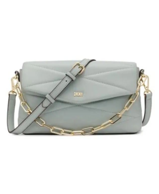 DKNY Lexington Quilted Crossbody Chain Clutch