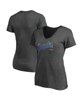 Kansas City Royals Ladies Team Icon V-Neck Short Sleeve T-Shirt by