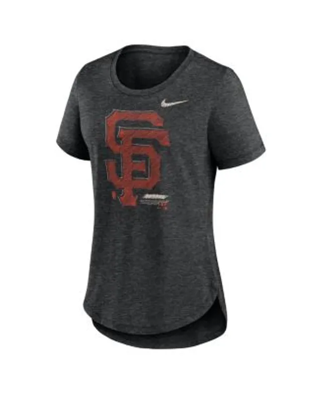  Nike San Francisco Giants Women's Tri-Blend 3/4-Sleeve