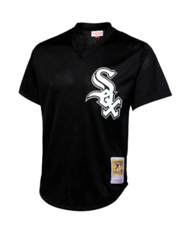 Mitchell & Ness Frank Thomas Black Chicago White Sox Cooperstown Mesh Batting Practice Jersey