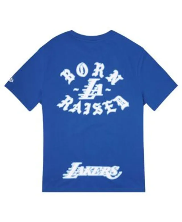 Men's New Era Born x Raised Los Angeles Dodgers Royal Heavy Tie-Dye Long  Sleeve T