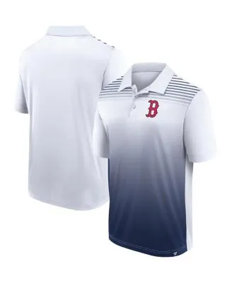 Atlanta Braves Big & Tall Sublimated Polo - White/Navy