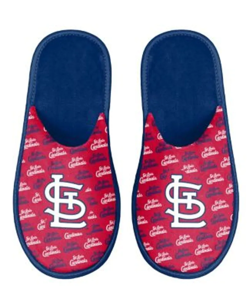 Youth FOCO Arizona Cardinals Big Logo Colorblock Mesh Slippers