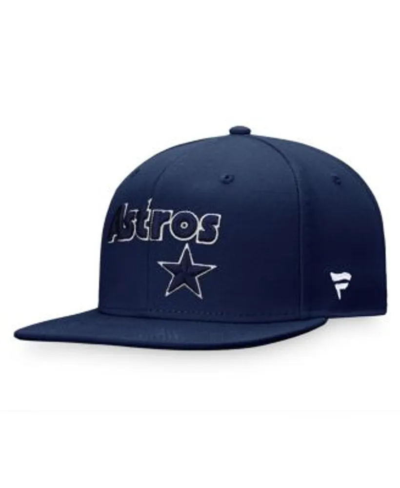 Men's Houston Astros Fanatics Branded Navy Cooperstown Collection Fitted Hat