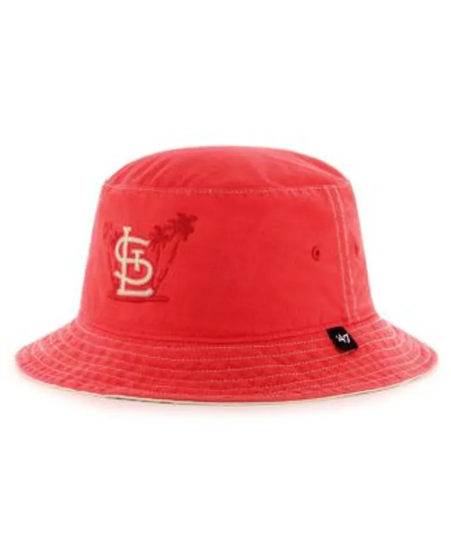 New Era Men's Red St. Louis Cardinals Reverse Bucket Hat - Red