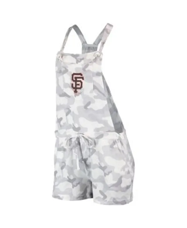 CONCEPTS SPORT Women's Concepts Sport Gray Detroit Tigers Camo Overall  Romper