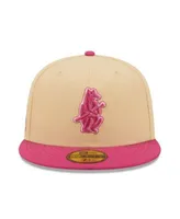 Men's New Era Orange/Pink Detroit Tigers Tiger Stadium Mango Passion 59FIFTY Fitted Hat