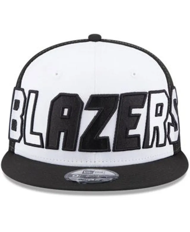 Men's New Era Black Portland Trail Blazers Back Half Team 59FIFTY Fitted Hat