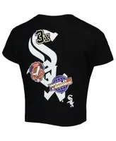 Chicago White Sox New Era Women's Colorblock T-Shirt - White