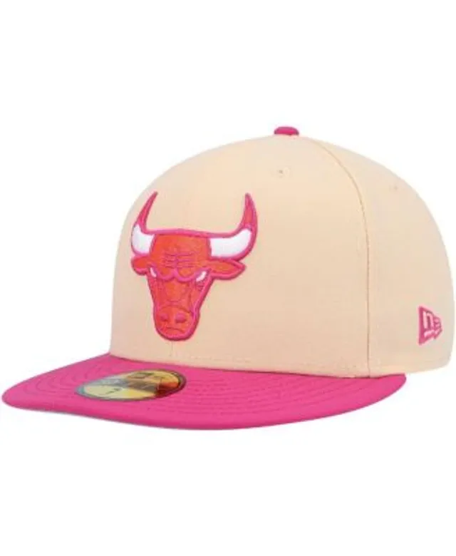 pink chicago bulls snapback