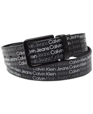 Men's Reversible Printed Logo Belt