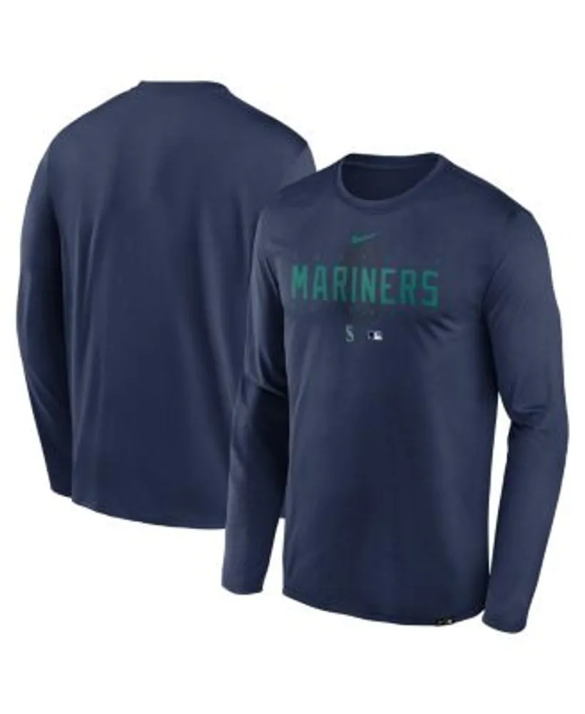 Seattle Mariners Nike Big & Tall Icon Legend Performance T-Shirt - Navy