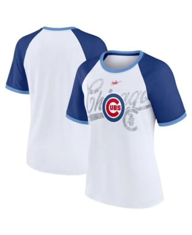 Nike Women's Chicago Cubs Dri-FIT Touch T-Shirt - Macy's