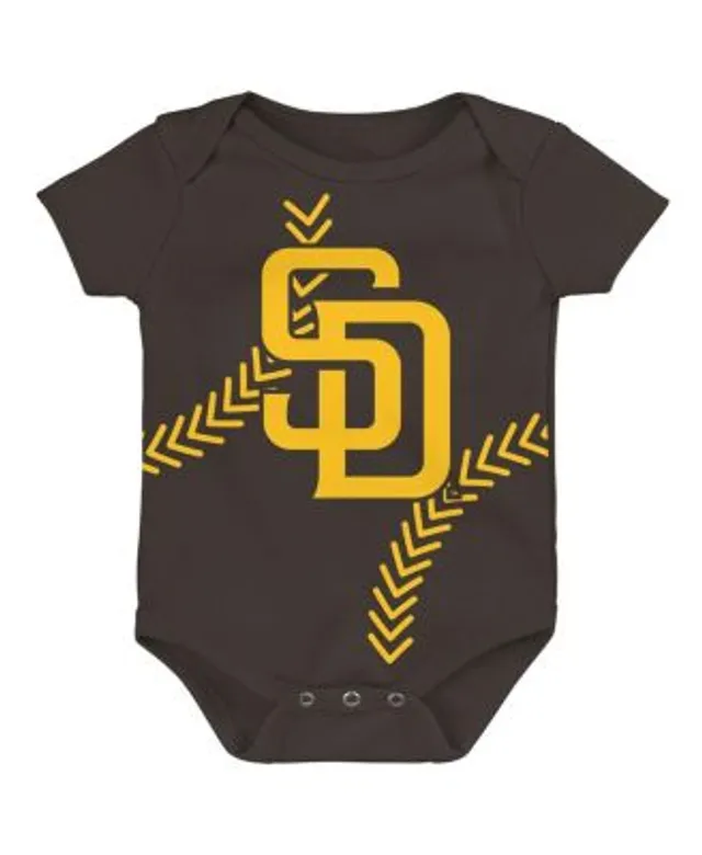 Outerstuff Infant Boys and Girls Heather Gray San Diego Padres