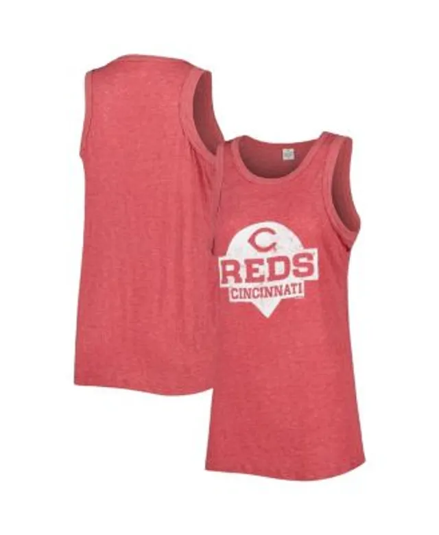 FOCO Women's Red, Royal Chicago Cubs Twist Back Tank Top