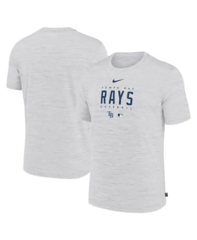 Men's Tampa Bay Rays Nike Purple Rewind Retro Tri-Blend T-Shirt