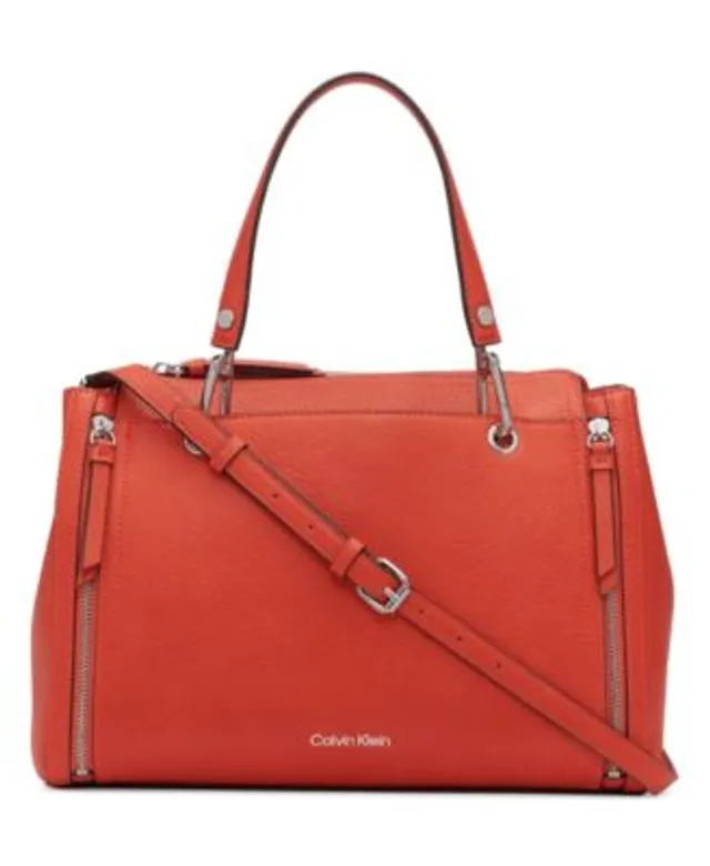 Calvin Klein Hadley Signature Colorblocked Triple Compartment Tote