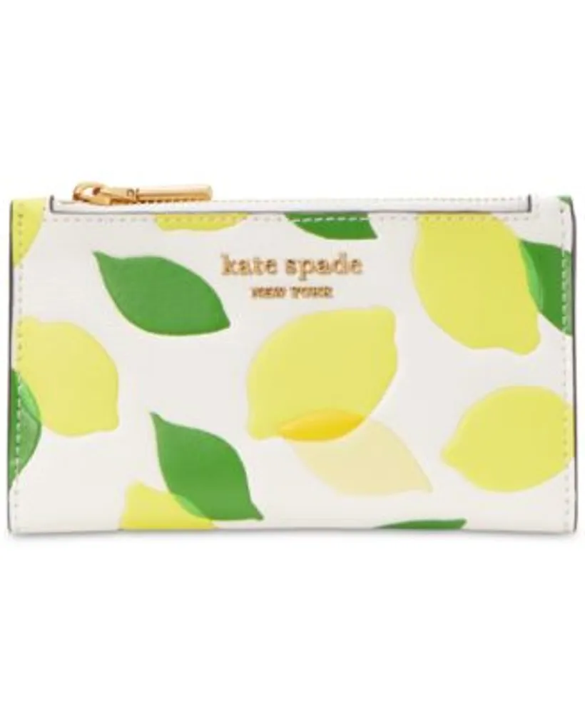 kate spade new york Morgan Saffiano Leather Small Compact Wallet