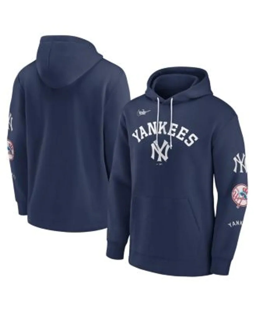 Milwaukee Brewers Nike Royal Rewind Lefty Hooded Sweatshirt