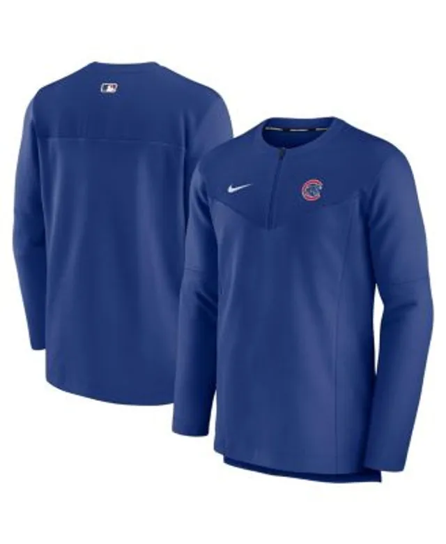 Men's Nike Royal Los Angeles Dodgers Authentic Collection Game Time Performance Half-Zip Top Size: Medium