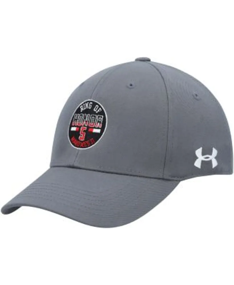Under Armour Men's Patrick Mahomes Gray Texas Tech Red Raiders Ring of  Honor Adjustable Hat