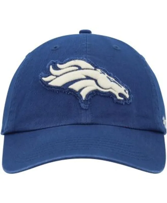 47 Men's Denver Broncos Navy Clean Up Adjustable Hat