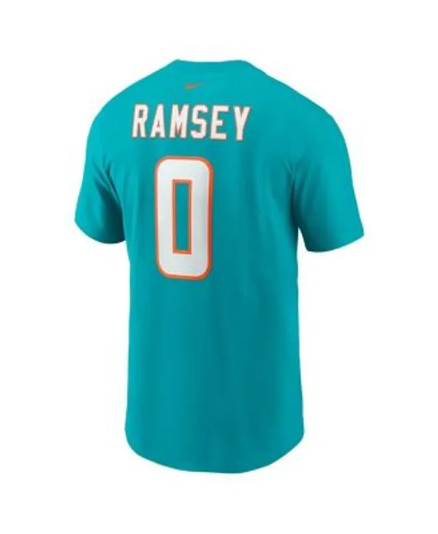 Men's Nike Jalen Ramsey Olive Los Angeles Rams 2022 Salute To Service Name  & Number T-Shirt