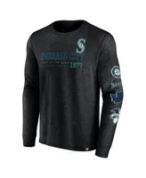 Nike Men's Seattle Mariners White Cooperstown Long Sleeve T-Shirt