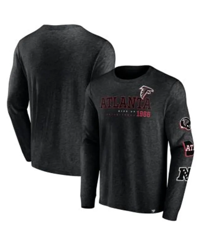 Fanatics Men's Branded Heather Black Atlanta Falcons High Whip