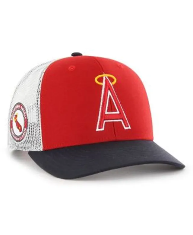 Men's California Angels New Era Navy Cooperstown Collection Core