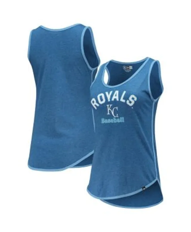 Nike / Women's Kansas City Royals Gray Racerback Tank Top