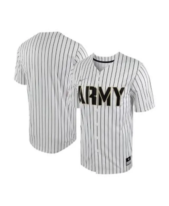 Men's Nike Gold Army Black Knights Replica Full-Button Baseball Jersey