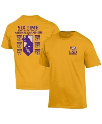 Men's Nike Gold LSU Tigers Baseball Legend Performance T-Shirt