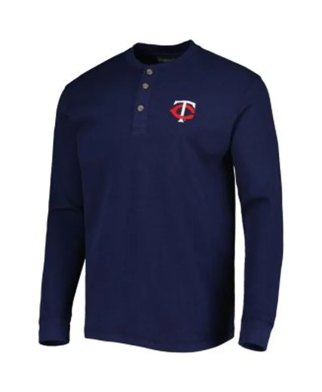 Dunbrooke Men's Minnesota Twins Navy Maverick Long Sleeve T-shirt