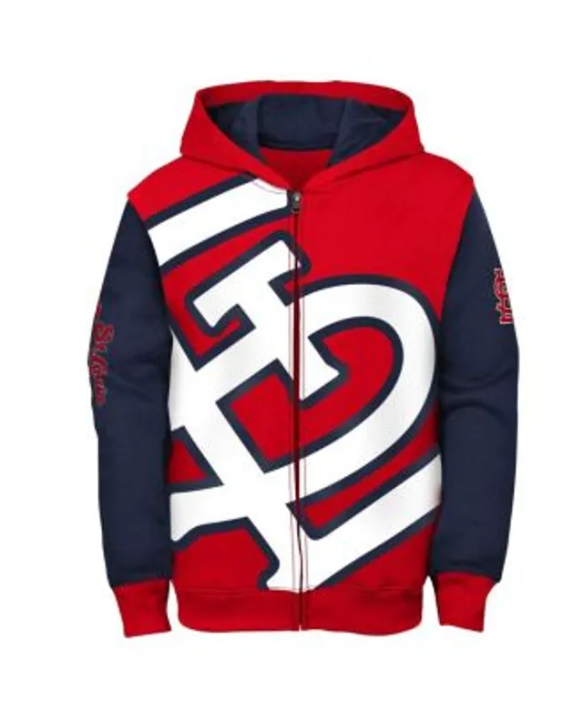 Outerstuff Youth Navy Boston Red Sox Poster Board Full-Zip Hoodie Size: Large