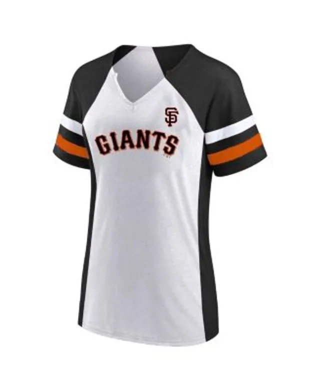 Women's Nike Black San Francisco Giants Pure Pride Boxy Performance Notch Neck T-Shirt Size: Extra Small