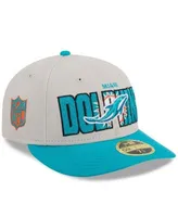 Men's Dolphins Aqua NFL Omaha 59FIFTY Hat