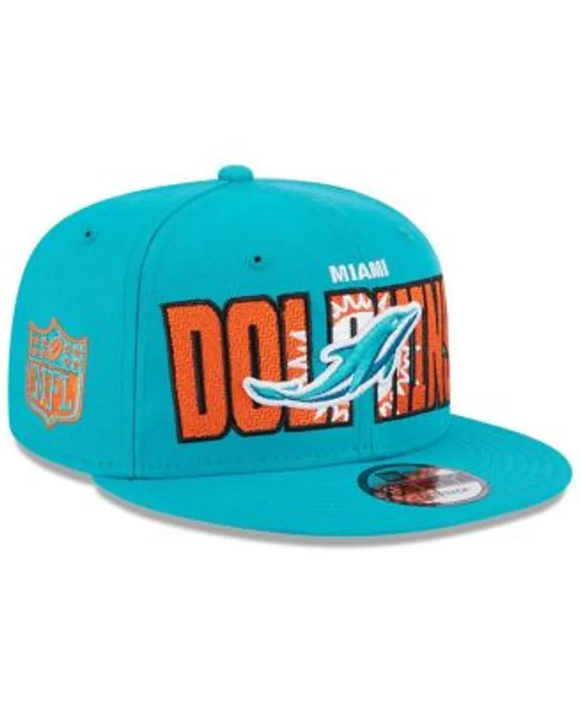 New Era Men's Aqua Miami Dolphins 2023 NFL Draft 9FIFTY Snapback Adjustable  Hat