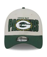 Men's New Era Gray/Green Green Bay Packers 2021 NFL Training Camp Official  39THIRTY Flex Hat