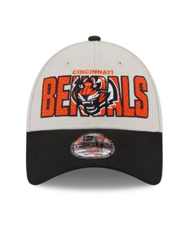 Men's New Era Black Cincinnati Bengals League 9FORTY Adjustable Hat