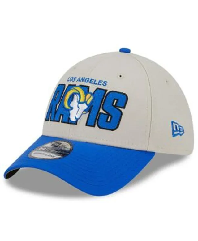 Los Angeles Rams New Era 2023 Sideline 39THIRTY Flex Hat - White/Royal