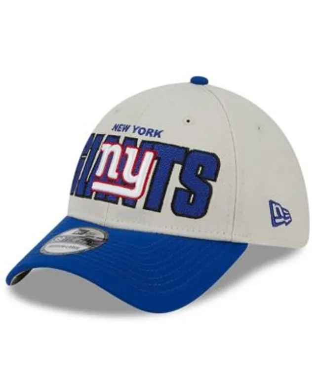 New York Giants New Era 2022 NFL Draft 9FORTY Adjustable Hat - Black/Royal