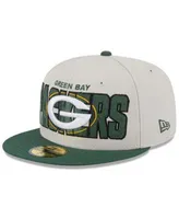 Men's Green Bay Packers New Era Green/Black 2021 NFL Sideline Road 59FIFTY  Fitted Hat