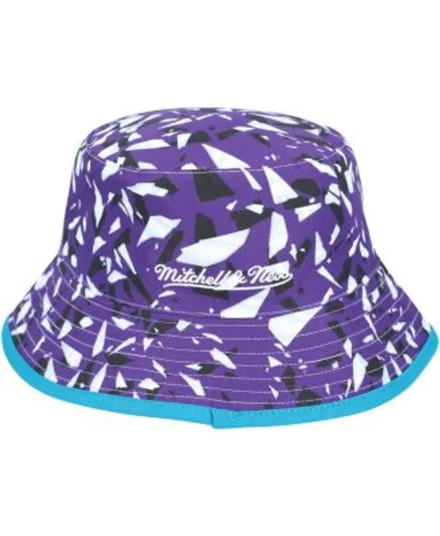 Mitchell & Ness Teal/Purple Charlotte Hornets Hardwood Classics Snapback Hat