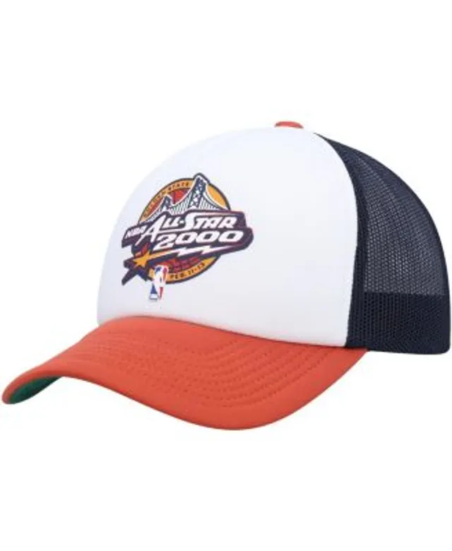 Mitchell & Ness White Miami Heat Hardwood Classics Party Time Trucker Snapback Hat