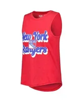 Concepts Sport Texas Rangers Women's Red/Royal Meter Muscle Tank Top &  Pants Sleep Set