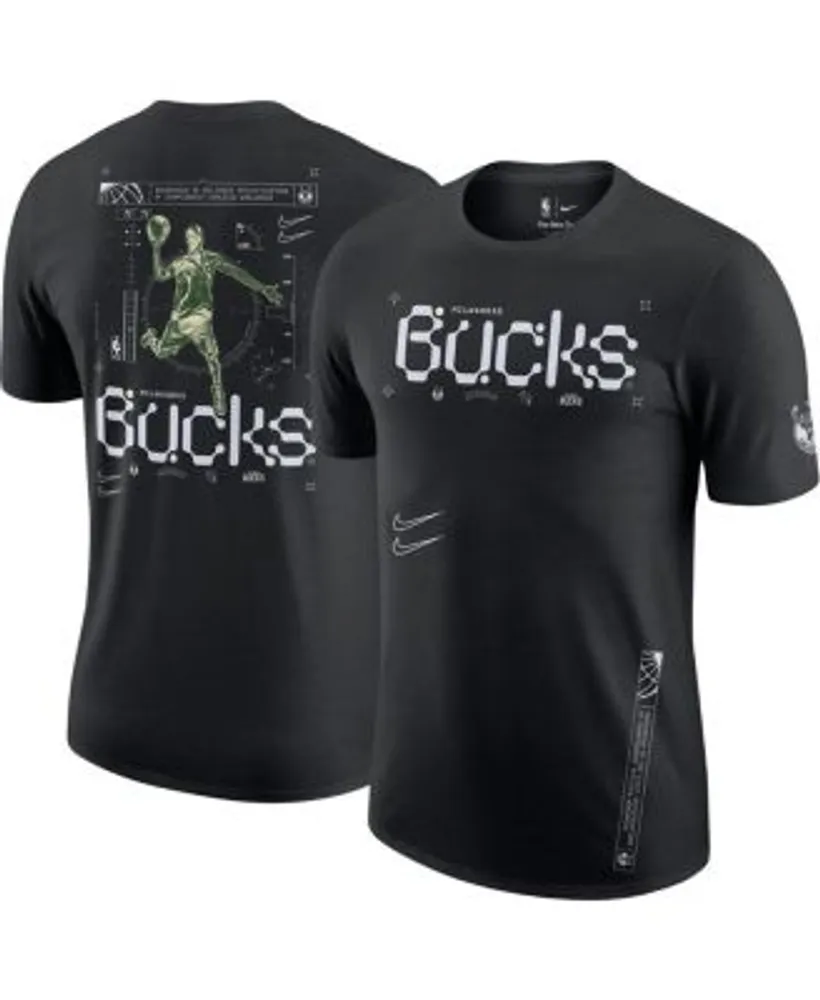 Milwaukee Bucks Nike Long Sleeve Practice T-Shirt - Youth